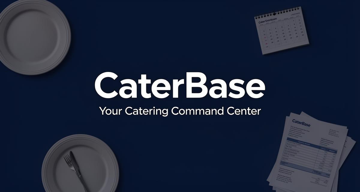 CaterBase – The Catering CRM Built by a Real Caterer
